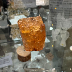 Topaze Impériale Jaune - 13,91 Carats - Pierre Ovale - Naturelle Non Traitée - Origine Brésil - Neuf Sans Emballage