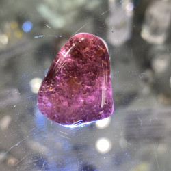 TOURMALINE ROSE ROULEE - PIECE EXCEPTIONNELLE