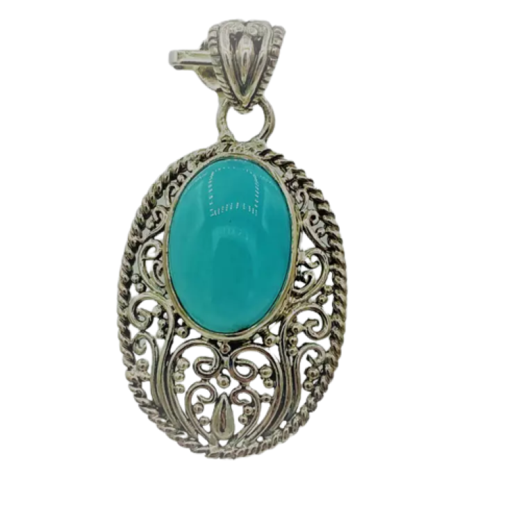 PENDENTIF AMAZONITE